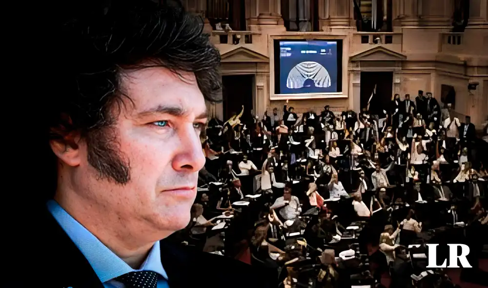 Fuentes de La Libertad Avanza precisaron que una opción es que se envíen a discusión parlamentaria solamente algunas reformas. Foto: composición de Gerson Cardoso/LR/AFP. Video: Eltrece Fuentes de La Libertad Avanza precisaron que una opción es que se envíen a discusión parlamentaria solamente algunas reformas. Foto: composición de Gerson Cardoso/LR/AFP. Video: Eltrece