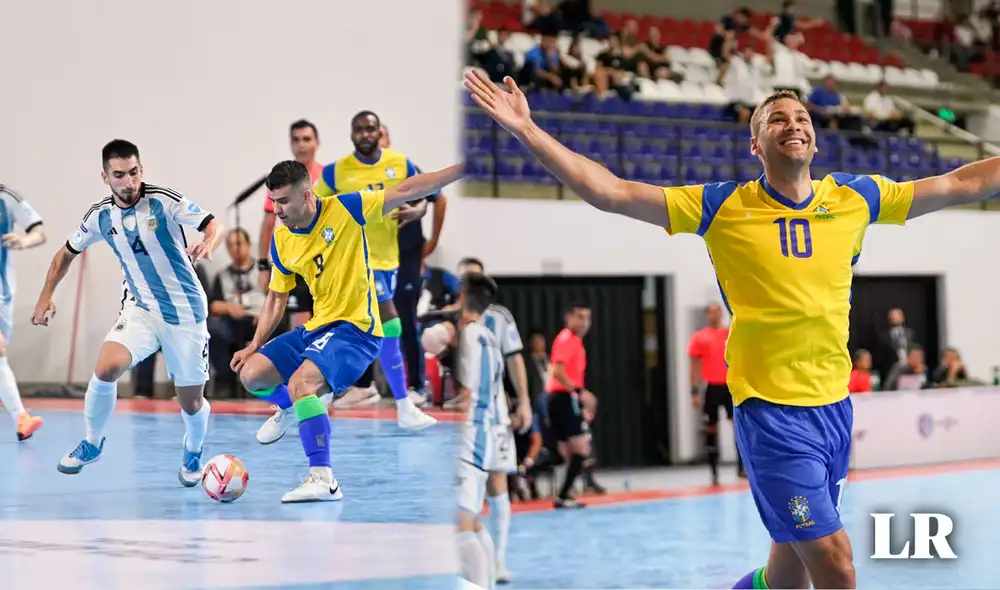 Pito y Rafa fueron los responsables de los tantos brasileños. Foto: composición LR / Conmebol. Video: DSports