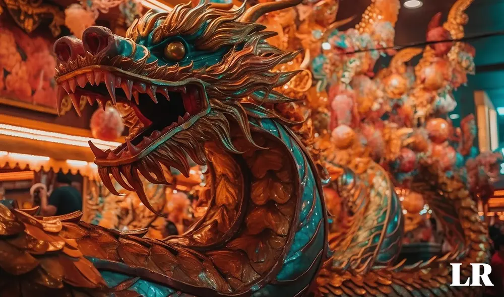 Según la mitología y la astrología china, este Año Nuevo Chino 2024 le corresponde al Dragón de Madera, animal que representa autoridad, prosperidad y buena fortuna. Foto: Composición LR/Freepik Según la mitología y la astrología china, este Año Nuevo Chino 2024 le corresponde al Dragón de Madera, animal que representa autoridad, prosperidad y buena fortuna. Foto: Composición LR/Freepik