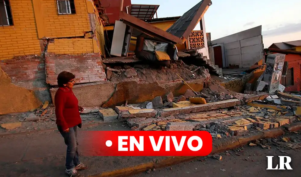 Revisa en dónde fue el epicentro del último temblor de hoy, 14 de febrero, en Chile, según el CSN. Foto: composición LR/AFP