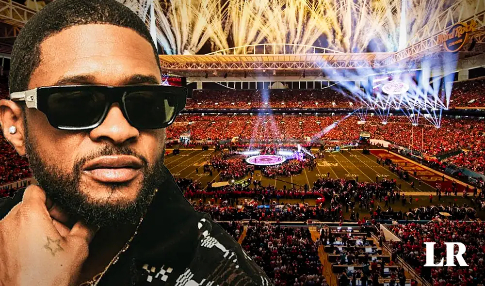 Super Bowl 2024 se llevará a cabo este domingo 11 de febrero. Foto: composición de Jazmín Ceras /LR/Instagram/Usher/NFL Super Bowl 2024 se llevará a cabo este domingo 11 de febrero. Foto: composición de Jazmín Ceras /LR/Instagram/Usher/NFL