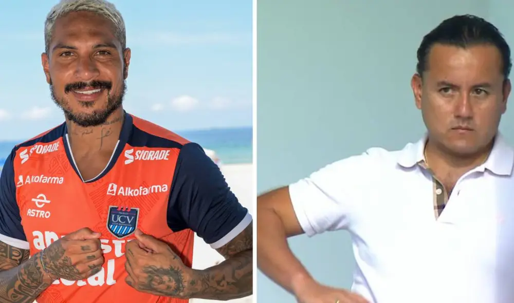 Paolo Guerrero aún no llega a Trujillo para sumarse a la UCV. Foto: composición GLR/UCV/Captura de Liga 1 Max.