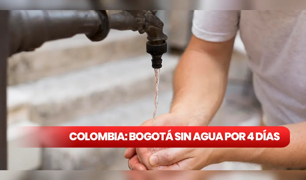 Con el objetivo de mejorar la infraestructura y minimizar futuras afectaciones en el acueducto y alcantarillado, EAAB realiza corte de agua en 100 barrios de Bogotá. Foto: composición LR/Freepik