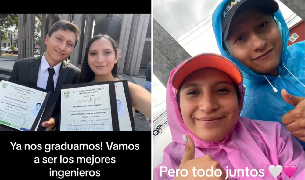 Ingenieros que terminaron su carrera no pueden ejercer su profesión. Foto: composición LR/captura de TikTok