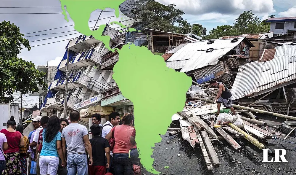 Al año miles de desastres naturales afectan no solo a la infraestructura, sino también a la  economía y la vida de la población. Foto: composición LR/AFP