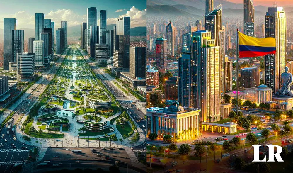 Estas 2 ciudades colombianas son de las más desarrolladas de la región y se imponen por encima de Lima, Brasilia, Quito y San Salvador. Foto: composición LR/IA Bing