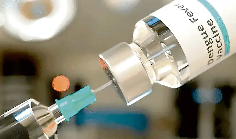 Dosis. Vacuna del laboratorio Takeda tiene eficacia del 64,2% para prevenir el dengue y 84% para prevenir hospitalización. Foto: difusión