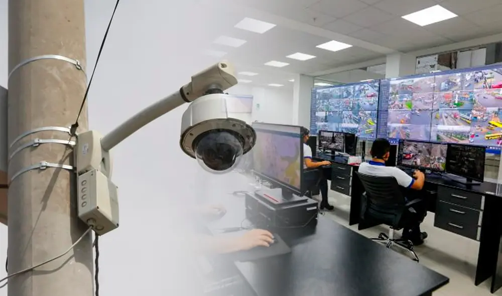 Sistema de videovigilancia de San Juan de Lurigancho también maneja cámaras de entidades privadas. Foto: composición LR/Andina