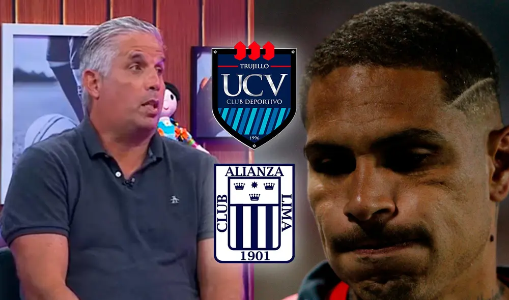 Según Rebagliati, Alianza Lima estaría interesado en contar con Paolo Guerrero. Foto: composición LR/captura de Movistar Deportes/Luis Jiménez/La República Según Rebagliati, Alianza Lima estaría interesado en contar con Paolo Guerrero. Foto: composición LR/captura de Movistar Deportes/Luis Jiménez/La República
