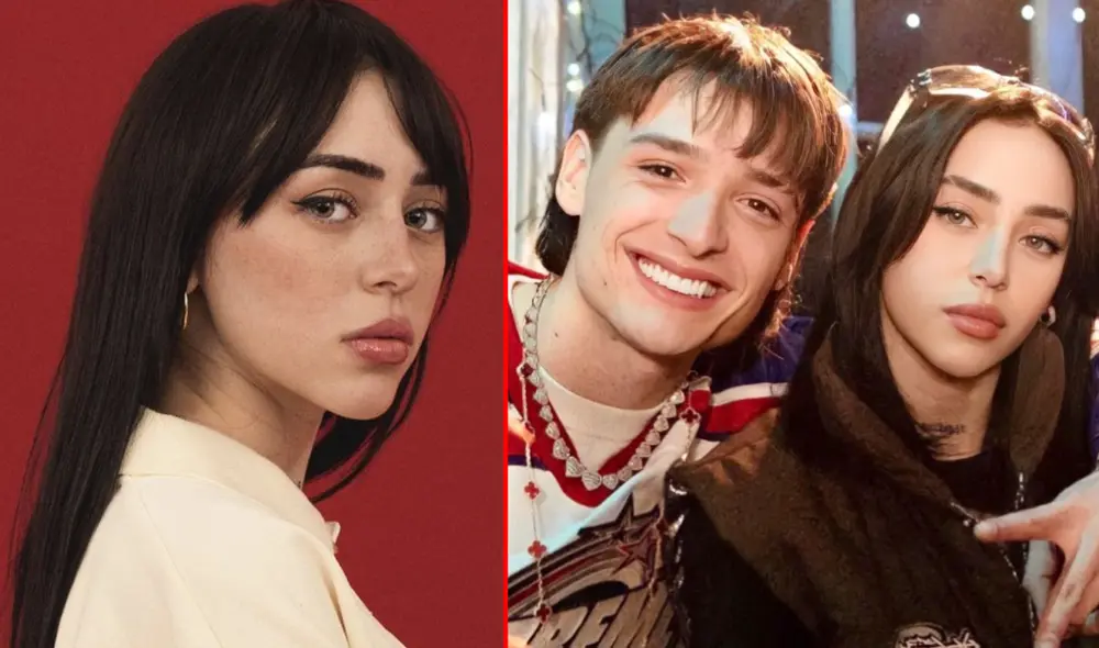 Peso Pluma y Nicki Nicole terminan su romance. Foto: composición LR/Difusión