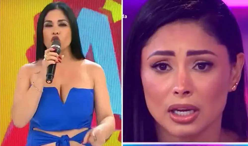 Pamela Franco admitió haber mantenido una relación extramatrimonial con Christian Cueva en el 2018. Foto: Composición LR/Captura América TV
