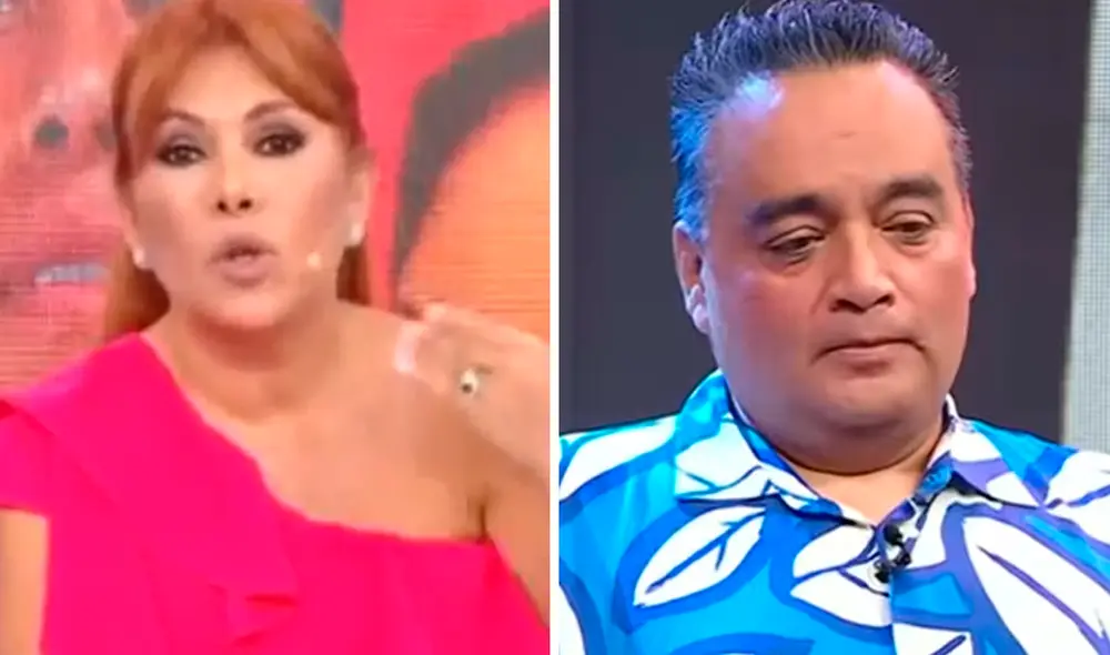 Magaly Medina no dudó en hablar del caso fiscal en el que están involucrados sus compañeros Jorge y Alfredo Benavides. Foto: composición LR / ATV Magaly Medina no dudó en hablar del caso fiscal en el que están involucrados sus compañeros Jorge y Alfredo Benavides. Foto: composición LR / ATV