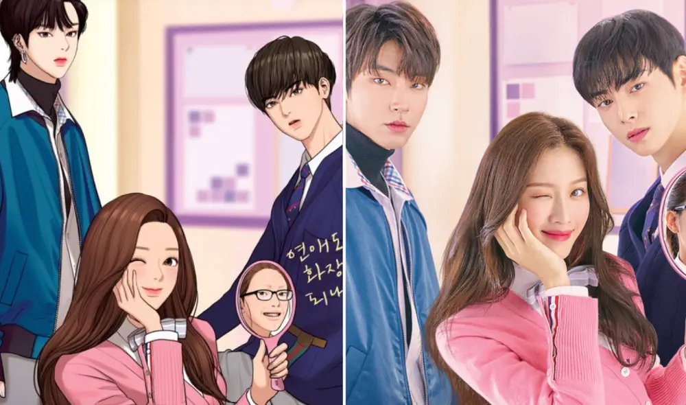 El webtoon ‘True Beauty’ fue escrito por la autora coreana Yaongyi. foto: composición LR/Naver/tvN El webtoon ‘True Beauty’ fue escrito por la autora coreana Yaongyi. foto: composición LR/Naver/tvN