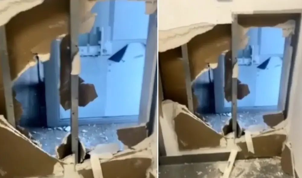 Delicuente que hizo forado tendría 31 años de edad. Foto: composición LR/Canal N Delicuente que hizo forado tendría 31 años de edad. Foto: composición LR/Canal N