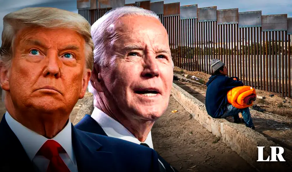 El próximo mandatario de Estados Unidos tendrá como principal reto frenar la ola migratoria que crece en la frontera con México. Foto: composición LR/AP/EFE