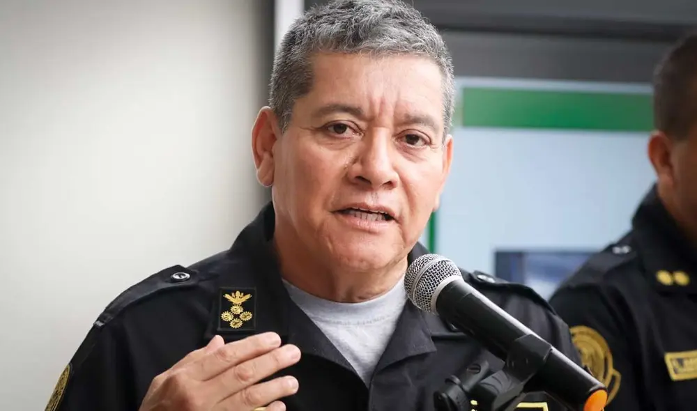 Jorge Angulo fue retirado del cargo que asumía en la PNP tras la agresión que sufrió la presidenta Dina Boluarte. Foto: Andina