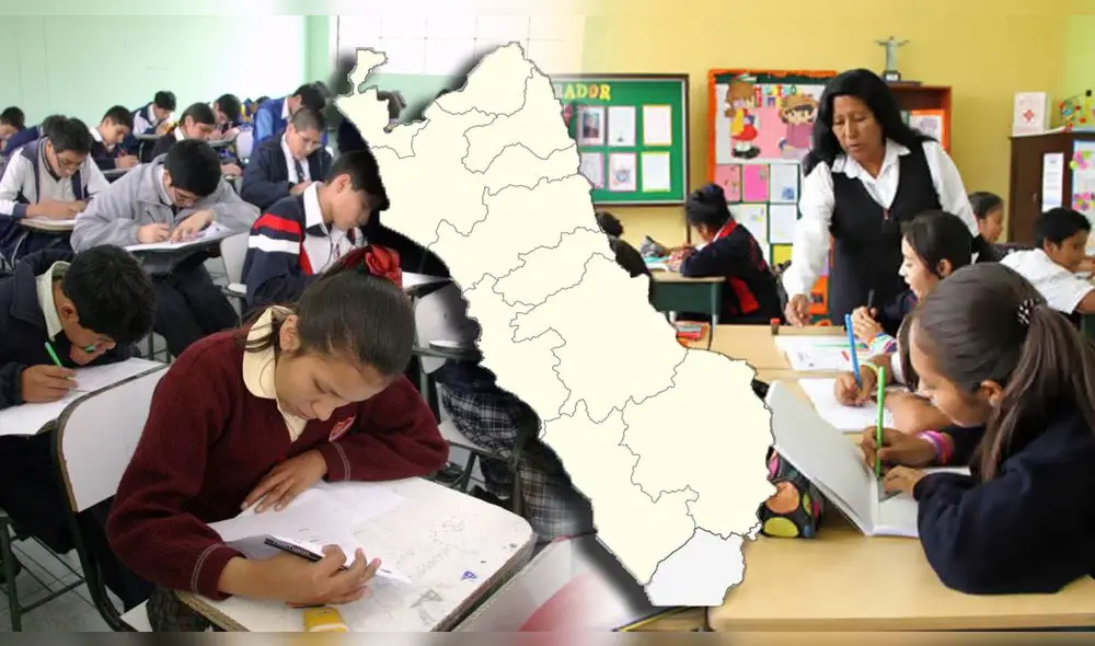 Los colegios privados en Perú ofrecen una variedad de programas educativos y servicios adicionales. Foto: composición LR/Andina