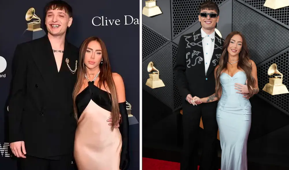 Peso Pluma y Nicki Nicole se conocieron en 2021. Foto: Composición LR/Razon MX