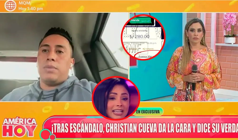 Christian Cueva rompió su silencio desde España. Foto: composición LR/América Hoy/Magaly TV la firme/Mande quien mande