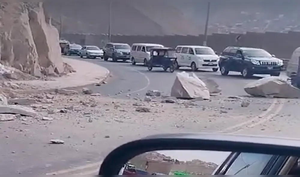 Temblor en Lima fue de magnitud 5,4. Foto: captura / Facebook