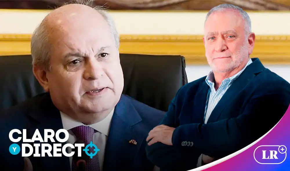 Pedro Cateriano estuvo en una entrevista en Claro y Directo. Foto: Youtube Pedro Cateriano estuvo en una entrevista en Claro y Directo. Foto: Youtube