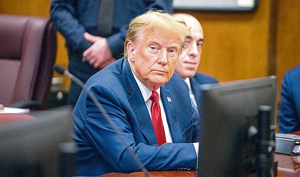 Irá a juicio. Líder republicano de ultraderecha afirma que esta decisión es una afectación directa contra su candidatura. Foto: difusión Irá a juicio. Líder republicano de ultraderecha afirma que esta decisión es una afectación directa contra su candidatura. Foto: difusión