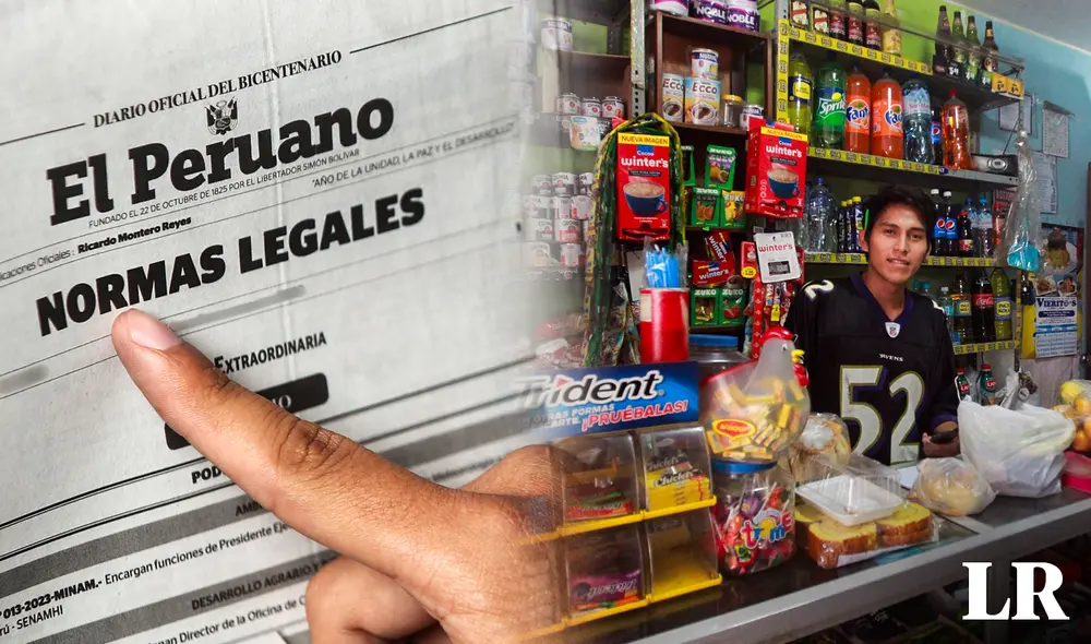La Ley General de Bodegueros fue modificada en el Congreso en el 2023. Foto: composición de Fabrizio Oviedo/LR/Andina