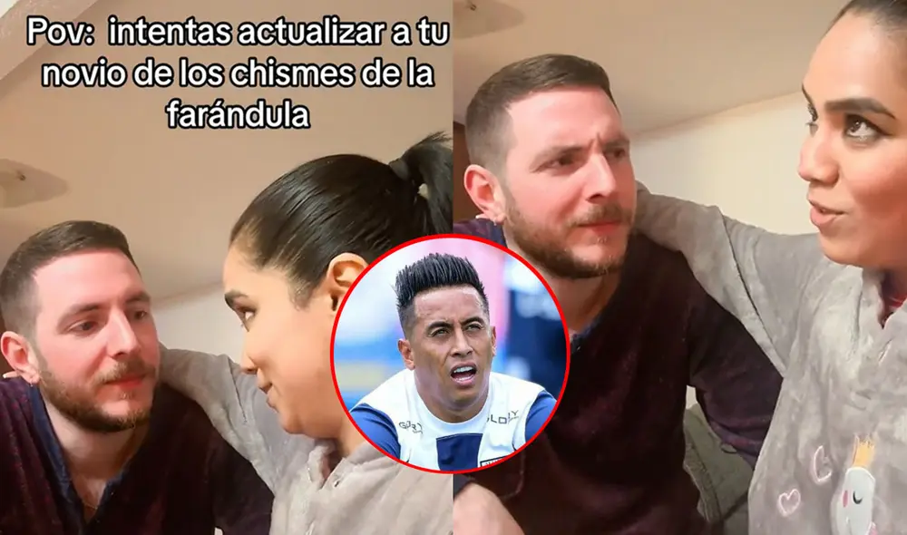 Clip tiene más de 18 mil reacciones en TikTok. Foto: composición LR/ Lorelorelu/TikTok/ESPN -  Video: Lorelorelu/TikTok