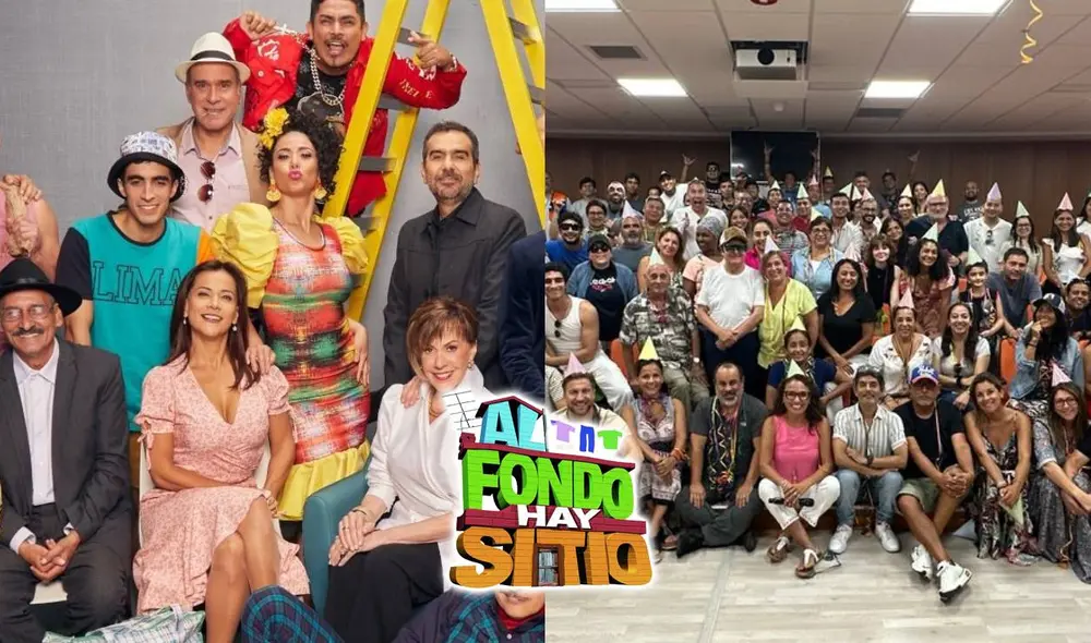 Parte del elenco y el equipo de producción de ‘Al fondo hay sitio’ se reunió para dar inicio a la temporada 11 de la serie. Foto: composición LR/América TV/Instagram América TV Parte del elenco y el equipo de producción de ‘Al fondo hay sitio’ se reunió para dar inicio a la temporada 11 de la serie. Foto: composición LR/América TV/Instagram América TV