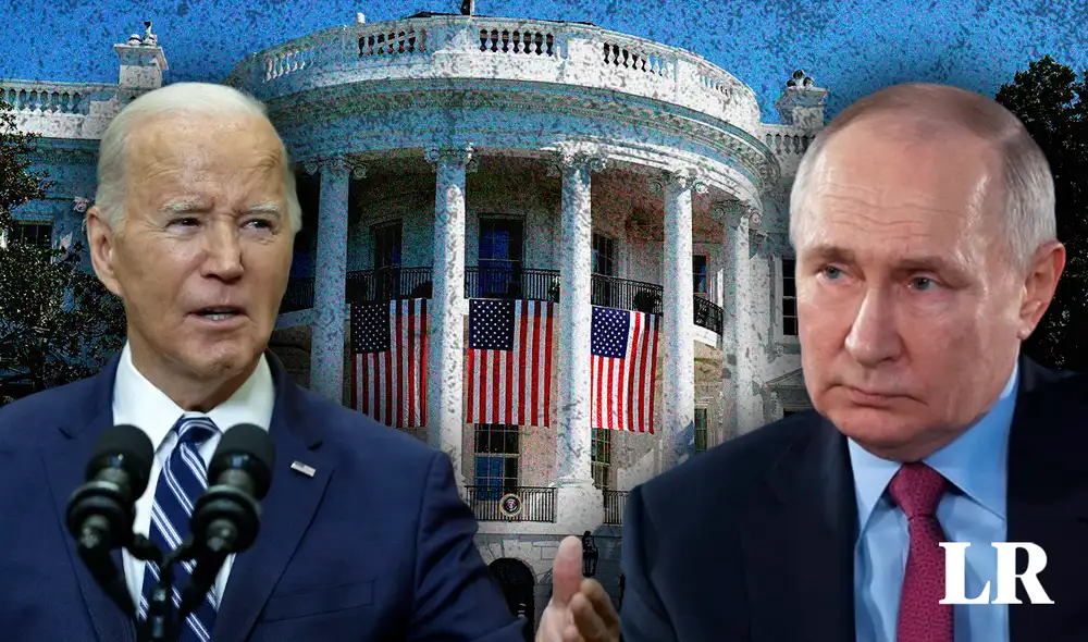 Desde la Casa Blanca, el presidente Joe Biden, ha hecho un llamado para seguir apoyando económicamente a Ucrania. Foto: Composición LR/ AFP Desde la Casa Blanca, el presidente Joe Biden, ha hecho un llamado para seguir apoyando económicamente a Ucrania. Foto: Composición LR/ AFP