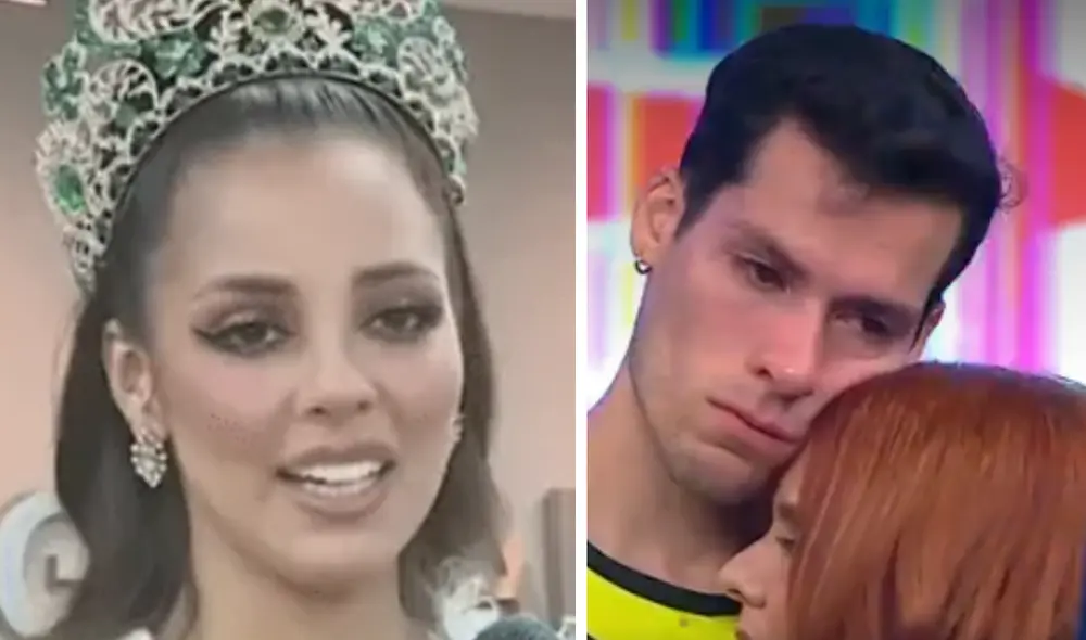 Luciana Fuster fue conductora de 'Esto es guerra' por un día. Foto: composición LR/América TV