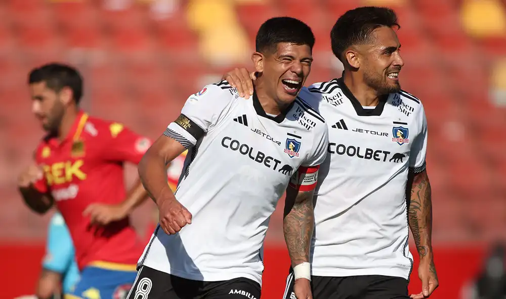 El Cacique sumó sus tres primeros puntos en esta visita a Unión Española. Foto: Colo-Colo | Video: Estadio TNT Sports