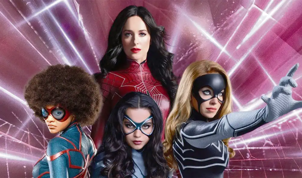 Telaza. Madame Web es una de las peores películas de superhéroes de la historia y el punto más bajo de la alianza entre Sony y Marvel. Foto: difusión