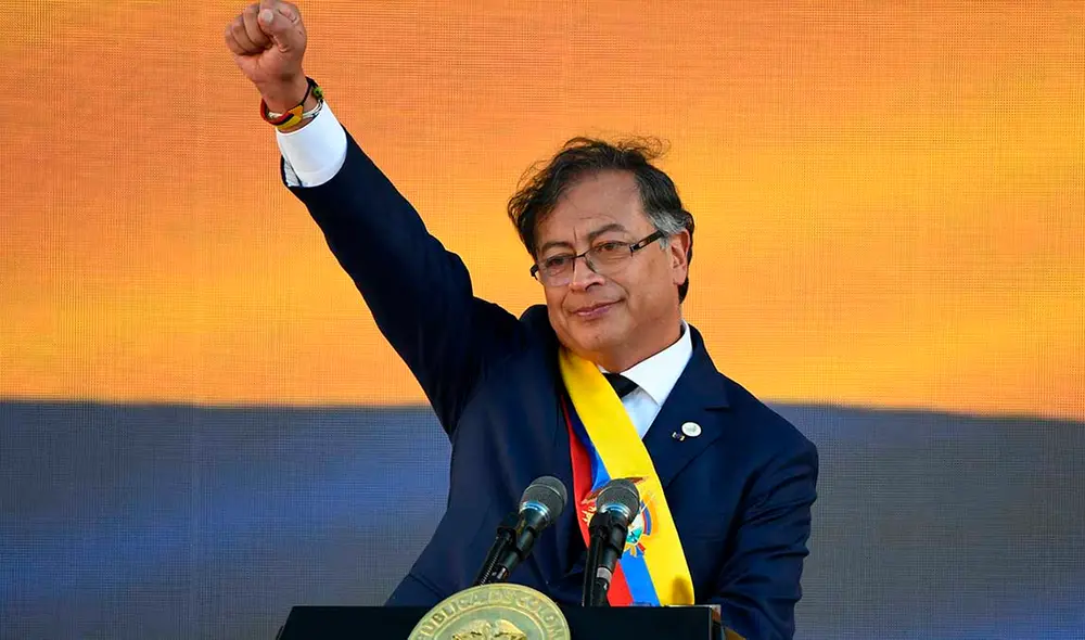 Gustavo Petro es uno de los pocos presidente latinos que muestra apoyo a Nicolás Maduro. Foto: AFP Gustavo Petro es uno de los pocos presidente latinos que muestra apoyo a Nicolás Maduro. Foto: AFP