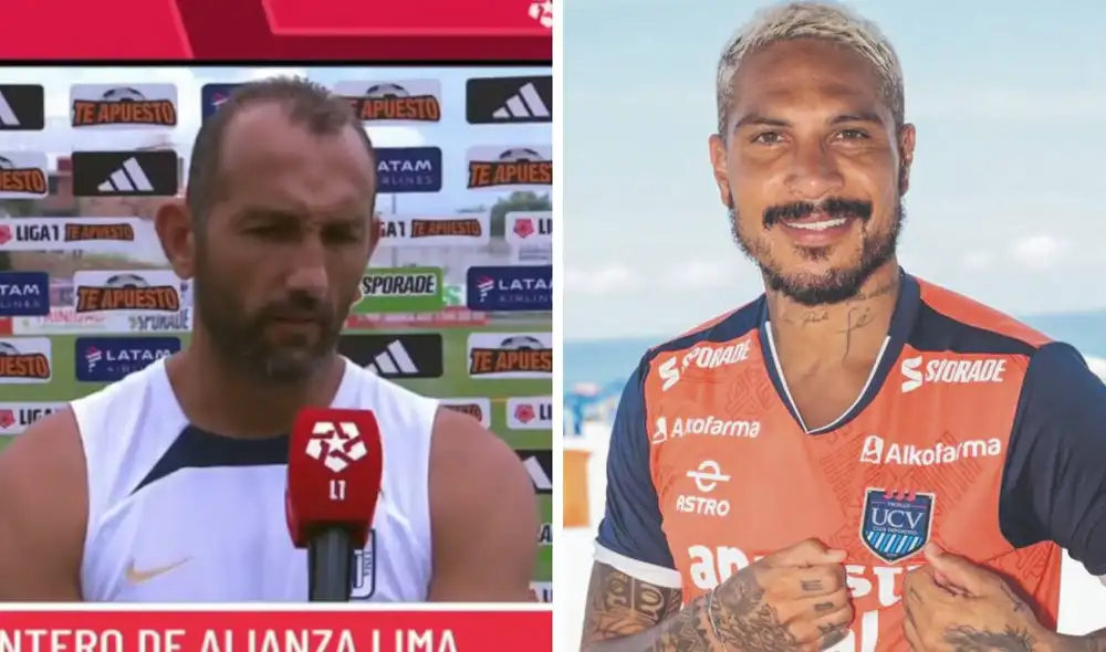 Hernán Barcos habló sobre el 'Depredador' en la previa del partido entre Alianza Lima y Unión Comercio. Foto: captura L1MAX/César Vallejo Hernán Barcos habló sobre el 'Depredador' en la previa del partido entre Alianza Lima y Unión Comercio. Foto: captura L1MAX/César Vallejo