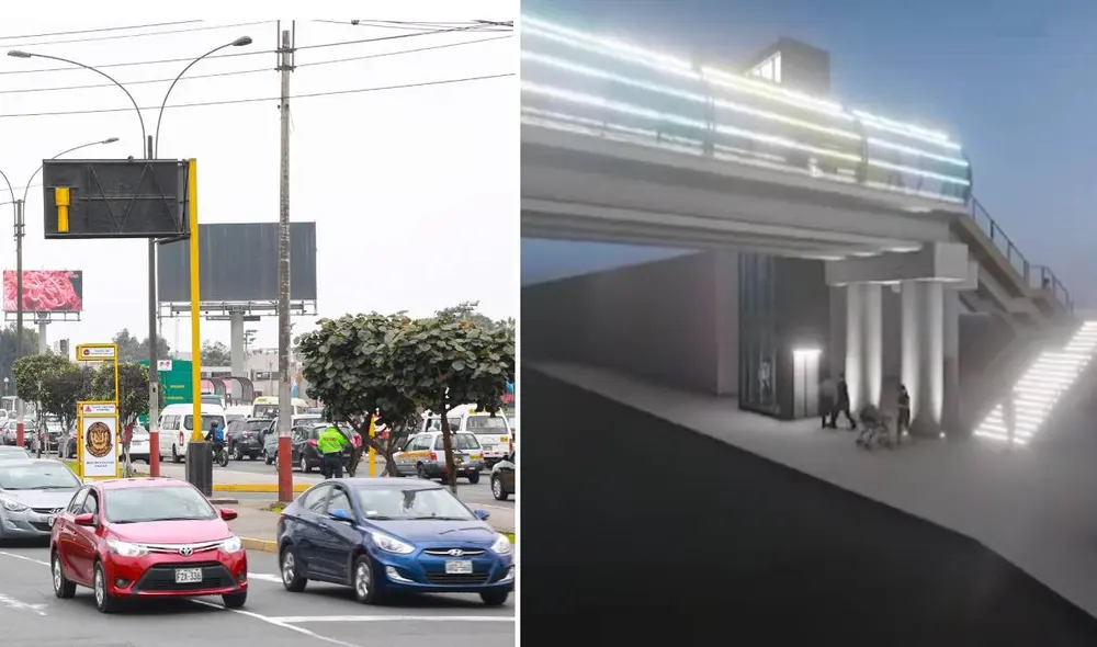 Se tiene previsto que la construcción del puente peatonal finalice en diciembre. Foto: composición LR/captura Panamericana/Andina Se tiene previsto que la construcción del puente peatonal finalice en diciembre. Foto: composición LR/captura Panamericana/Andina