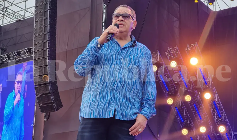 Tito Nieves fue el artista presente en el All Music Fest 2. Foto: Miguel Calderón/La República