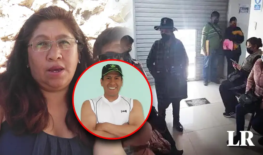 Aliados. César Flores, escapó a México y en Puno, Idelma Liliana Rodríguez Molina con promesas infructuosas de pago evitó que los estafados tomen acciones. Foto: composición LR/Liubomir Fernández