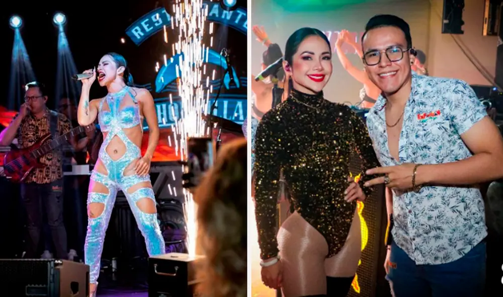 Linda Caba de Explosión de Iquitos es parte de la agrupación desde los 17 años. Foto: Composición LR/Instagram Linda Caba