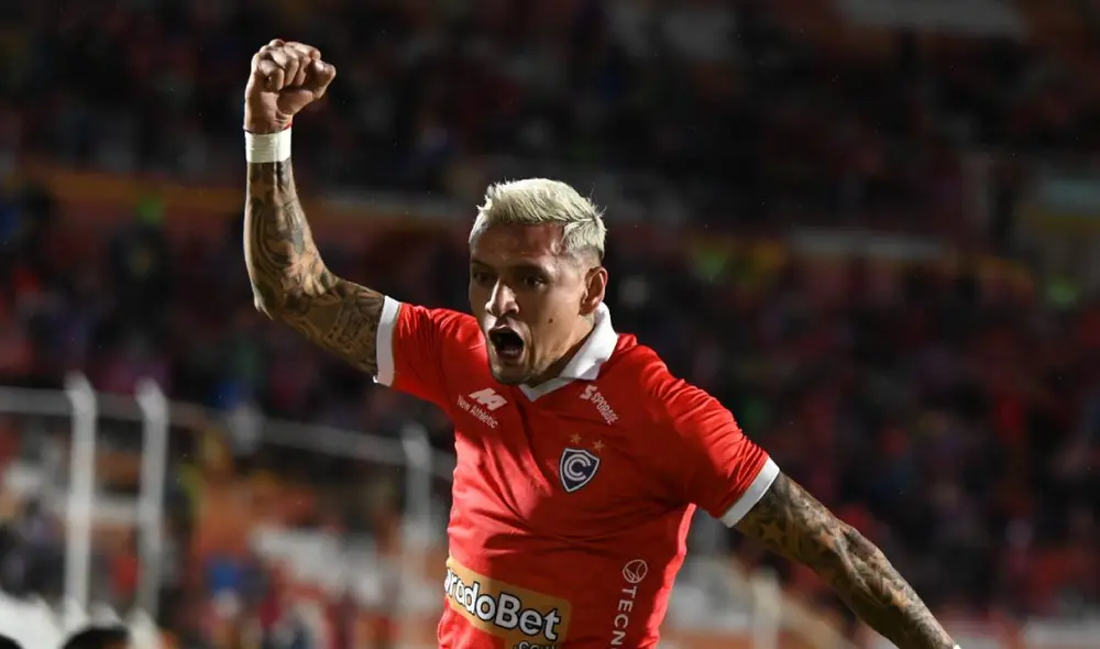 Carlos Garcés se destapó con un doblete en la victoria del Papá sobre Sport Boys. Foto: Cienciano Carlos Garcés se destapó con un doblete en la victoria del Papá sobre Sport Boys. Foto: Cienciano