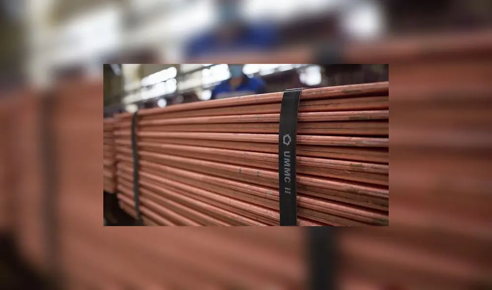 Las existencias de cobre en los almacenes registrados en la LME han caído casi un 25% desde finales de diciembre. Foto: AFP