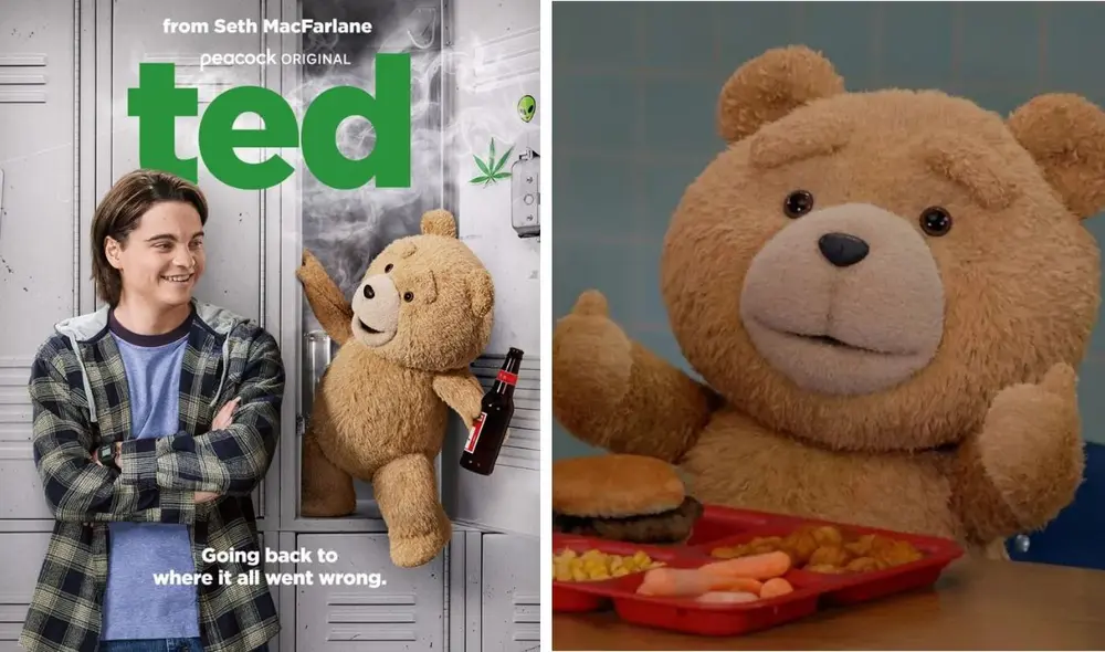 'Ted', serie de Universal plus, se estrena con éxito. Foto: composición LR/captura Peacock 'Ted', serie de Universal plus, se estrena con éxito. Foto: composición LR/captura Peacock