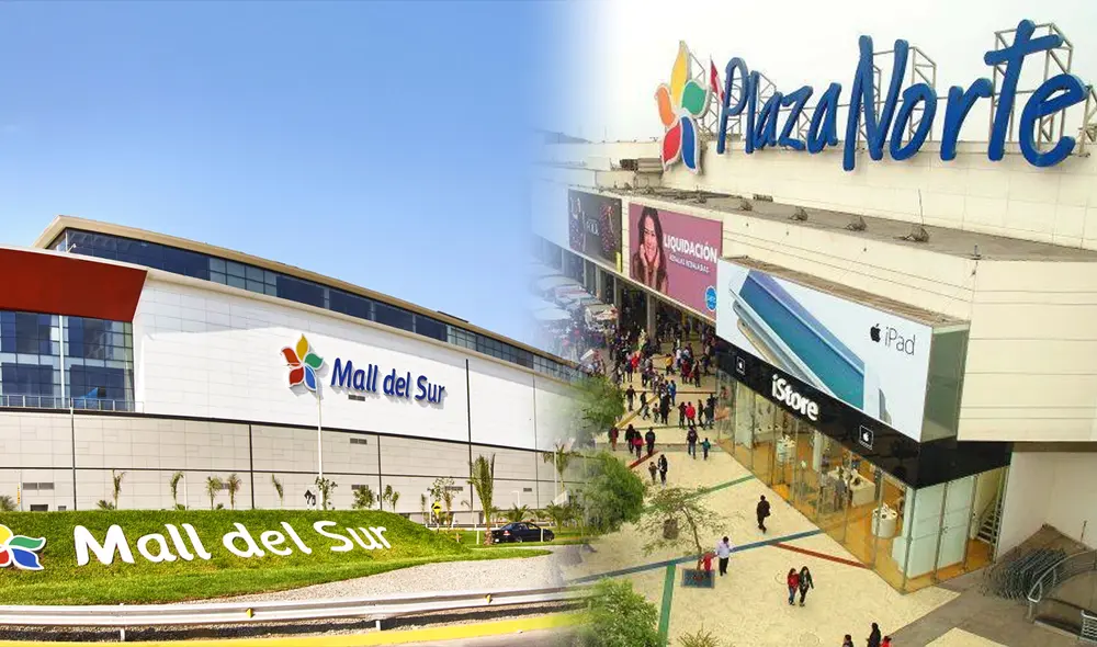 El Perú contará con la apertura de siete nuevos centros comerciales hasta el 2025. Foto: composición de Jazmin Ceras/LR/MallDelSur/PlazaNorte El Perú contará con la apertura de siete nuevos centros comerciales hasta el 2025. Foto: composición de Jazmin Ceras/LR/MallDelSur/PlazaNorte