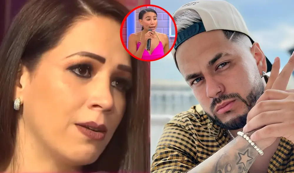 Melissa Klug aún no se ha pronunciado sobre cómo va su relación con el novio de su hija. Foto: composición LR/América TV/Instagram/Bryan Torres - Video: América TV Melissa Klug aún no se ha pronunciado sobre cómo va su relación con el novio de su hija. Foto: composición LR/América TV/Instagram/Bryan Torres - Video: América TV