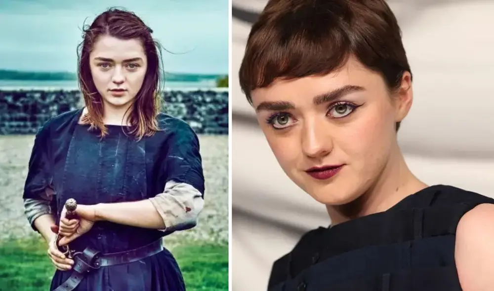 Maisie Williams trabaja en la serie 'The New Look' en el personaje de Catherine Dior. Foto: composición LR/captura de YouTube Maisie Williams trabaja en la serie 'The New Look' en el personaje de Catherine Dior. Foto: composición LR/captura de YouTube