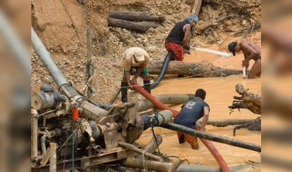 Alertan el avance de la minería ilegal en Condorcanqui y el enorme daño ambiental que está ocasionando.