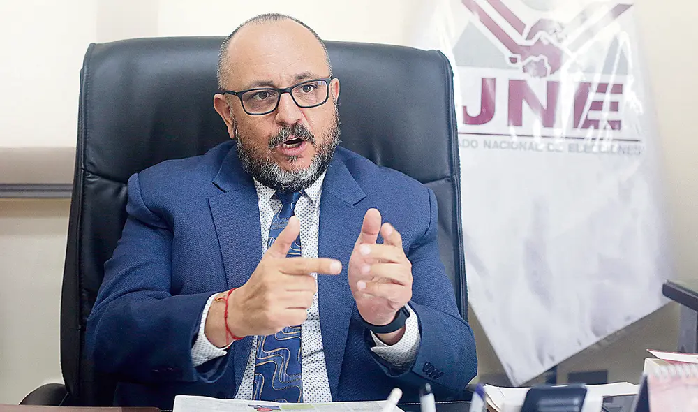 Respuesta. Magistrado Willy Ramírez cuestiona proyecto de ley del fujimorismo. Foto: Félix Contreras / La República Respuesta. Magistrado Willy Ramírez cuestiona proyecto de ley del fujimorismo. Foto: Félix Contreras / La República