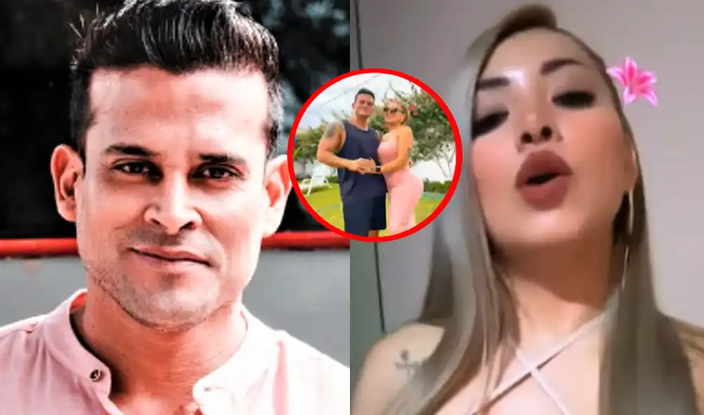 Christian Domínguez estaría buscando tener una buena relación con Pamela Franco, ya que se le vio en la casa de la cantante. Foto: composición LR/Instagram/Christian Domínguez/ATV - Video: ATV