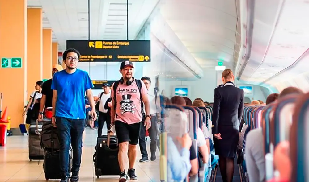 Los aeropuertos y aerolíneas tienen ciertas normas que deben obedecerse para mantener la calma de las personas. Foto: composición LR/El Peruano/Intedya