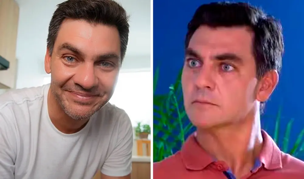 Joaquín de Orbegoso se ha mantenido vigente en la actuación de los años 90. Foto: composición LR / Instagram Joaquín de Orbegoso / América TV